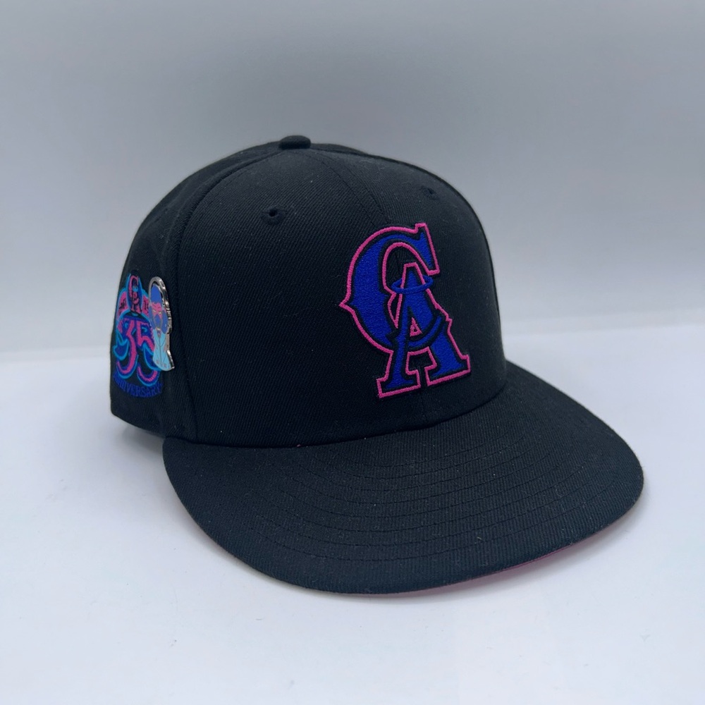 Hat Club Cyber Punk California Angels Hat 35th Anniversary